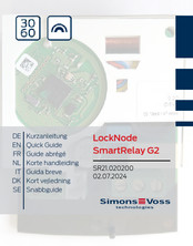 Simons Voss Technologies G2 Kurzanleitung
