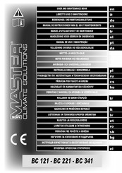 Master BC 221 Bedienungs- Und Wartungsanleitung
