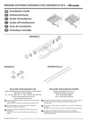 Accuride DBHAND-2 Einbauanleitung