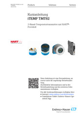 Endress+Hauser iTEMP TMT82 Kurzanleitung