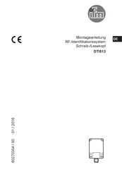 ifm DTI513 Montageanleitung