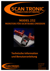 Scan Tronic 252 Benutzeranleitung