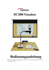 Optoma DC300i Bedienungsanleitung