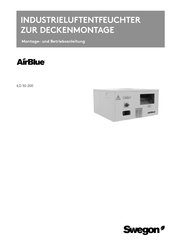 Swegon AirBlue ILD 75 Montage- Und Betriebsanleitung