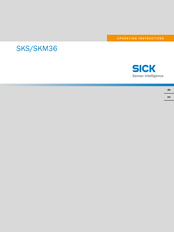 SICK SKS36 Betriebsanleitung