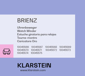 Klarstein 10045566 Bedienungsanleitung