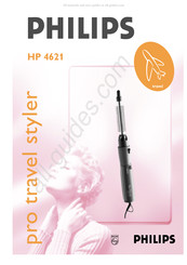 Philips pro travel styler HP4621/00 Bedienungsanleitung