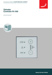 Zehnder ComfoAir Fit 100 Bedienungsanleitung