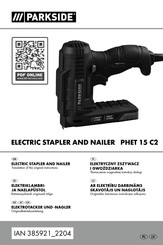 Parkside PHET 15 C2 Originalbetriebsanleitung