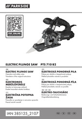 Parkside PTS 710 B2 Bedienungs- Und Sicherheitshinweise Originalbetriebsanleitung