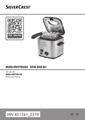 Silvercrest SFM 840 B1 Bedienungsanleitung