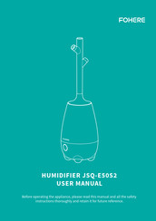 FOHERE JSQ-E50S2 Bedienungsanleitung