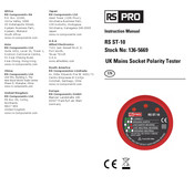 RS Pro 136-5669 Bedienungsanleitung