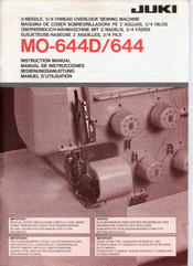 JUKI MO-644 Bedienungsanleitung