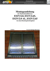 ensol ES2V/2.65 Montageanleitung