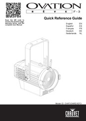Chauvet Professional OVATIONREVEF3 Kurzanleitung