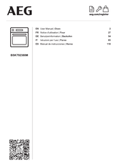 AEG BSK792380M Benutzerinformation