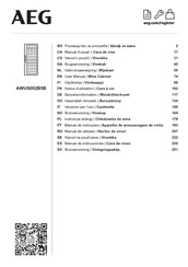 AEG AWUS052B5B Benutzerinformation