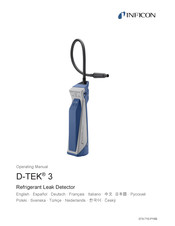 Inficon D-TEK 3 Bedienungsanleitung