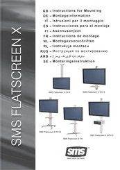 Sms FLATSCREEN X Montage-Information