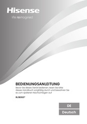 Hisense RL3B303 Serie Bedienungsanleitung