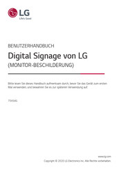 LG 75XS4G-B Benutzerhandbuch