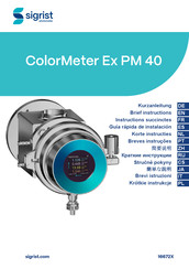 Sigrist ColorMeter Ex PM 40 Kurzanleitung