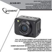 Gembird ACAM-001 Kurzanleitung