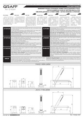 Graff JAVA E-11159-LM54W Montage- Und Gebrauchsanweisungen