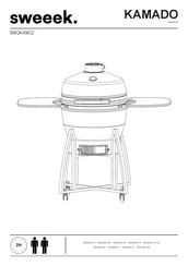 Sweeek. KAMADO BBQKAM22 Bedienungsanleitung
