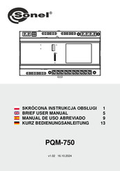 Sonel PQM-750 Kurzbedienungsanleitung