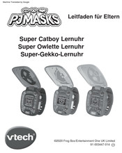 VTech PJMASKS Bedienungsanleitung