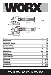 Worx WX718 Originalbetriebsanleitung