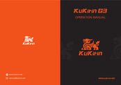 Kukirin G3 Bedienungsanleitung