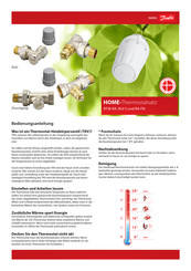 Danfoss RTW-RA Bedienungsanleitung