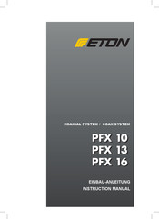 Eton PFX 10 Einbauanleitung