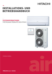 Hitachi RPFI-1.0FSN2E Installations- Und Betriebshandbuch