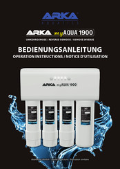 ARKA myAQUA 1900 Bedienungsanleitung