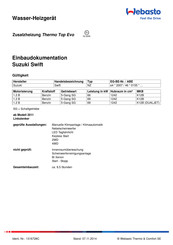Webasto Thermo Top Evo Einbaudokumentation