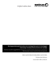BROTJE EcoCondens BBS E Montageanleitung