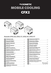 Dometic CFX2 37 Kurzbedienungsanleitung