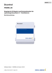 ZIEHL-ABEGG PKDM10 Betriebsanleitung