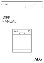 AEG FD560V Benutzerinformation