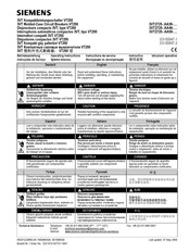 Siemens VT250 Betriebsanleitung