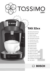 Bosch TASSIMO suny TAS 32 Serie Gebrauchsanleitung