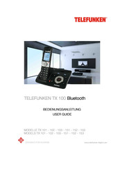 Telefunken TX151 Bedienungsanleitung