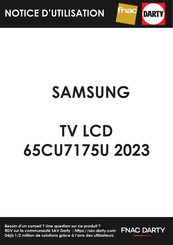 Samsung 65CU7175U Bedienungsanleitung