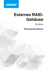 Qnap TR-004U Benutzerhandbuch