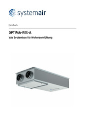 Systemair OPTIMA-RES-A Handbuch
