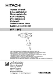 Hitachi WR 14VB Bedienungsanleitung